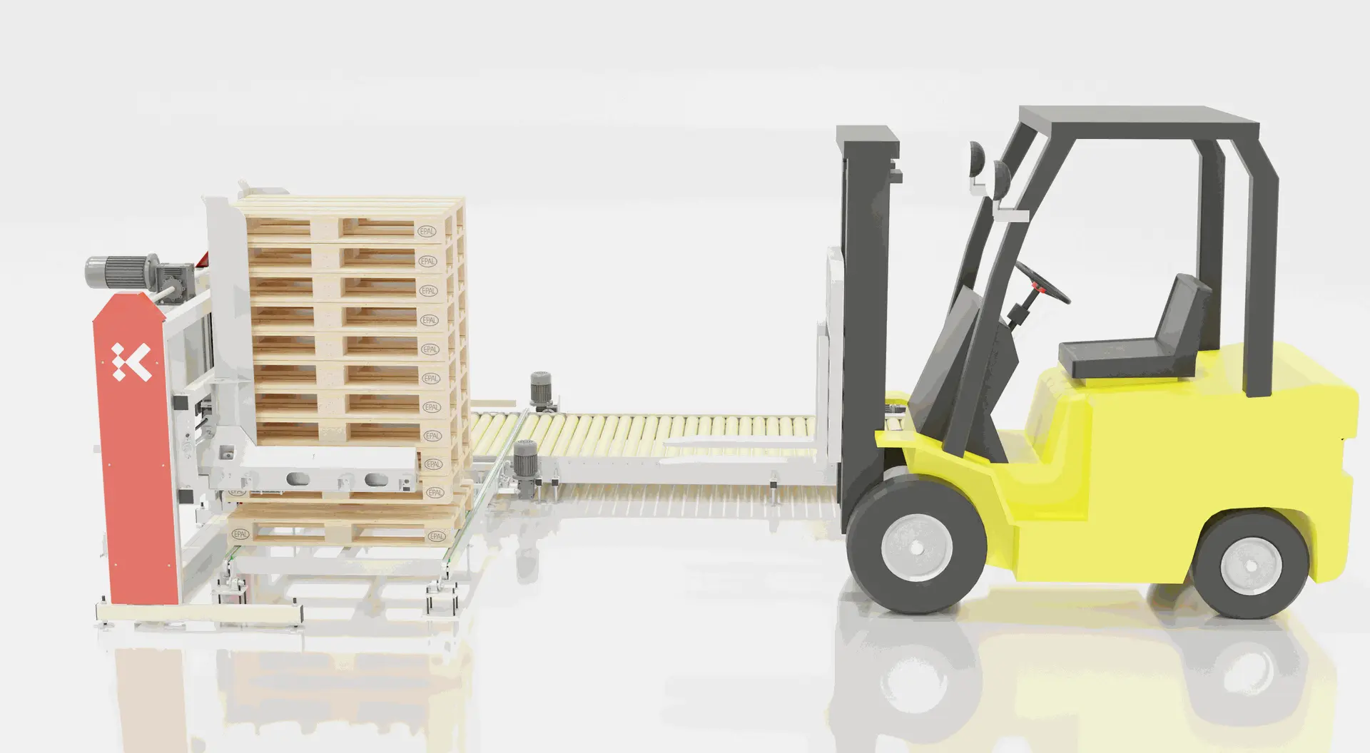 manejo pallets dispallet dispallet