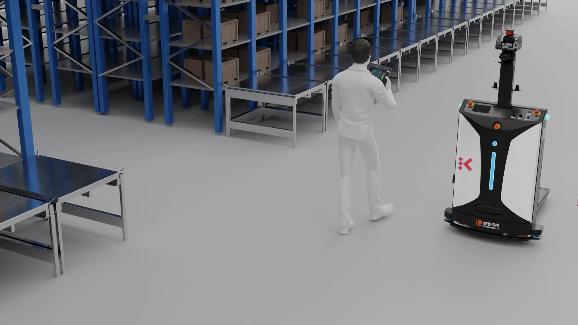 robotica movil kmr forklift robot amr tipo horquilla